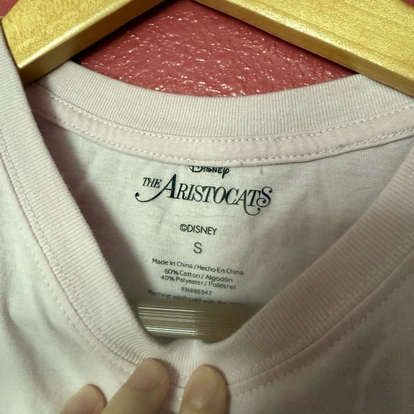 Pink Disney’s Marie Graphic T-Shirt - Picture 2 of 2